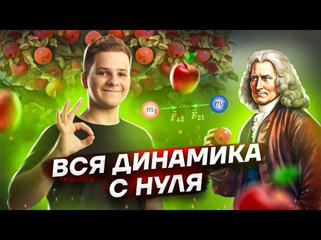 Механика: вся динамика с нуля | Физика ЕГЭ 2024 | Умскул