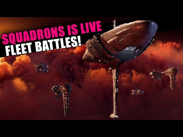 STAR WARS SQUADRONS IS LIVE! -- Fleet Battles with the Squad!