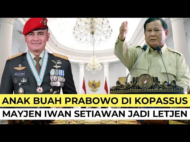 DISIAPKAN JADI THE NEXT KSAD  MAYJEN IWAN SETIAWAN PROMOSI LETJEN JABATAN STRATEGIS  DANPUSENIF