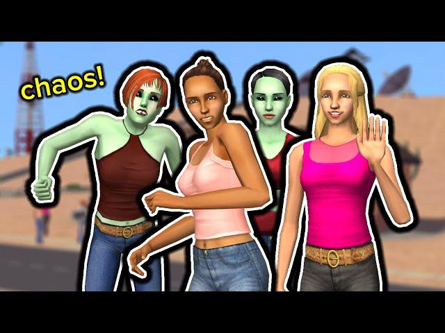 Can I SAVE The CHAOTIC Singles Household? (Sims 2)