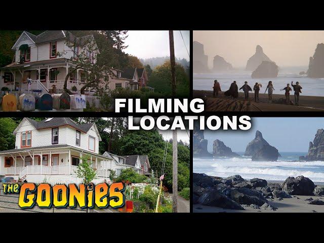 The Goonies FILMING LOCATIONS Then and Now | Movie Facts