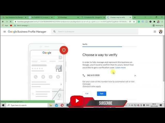 How to Verify Google My Business Without a Postcard (New algorithm google my business)