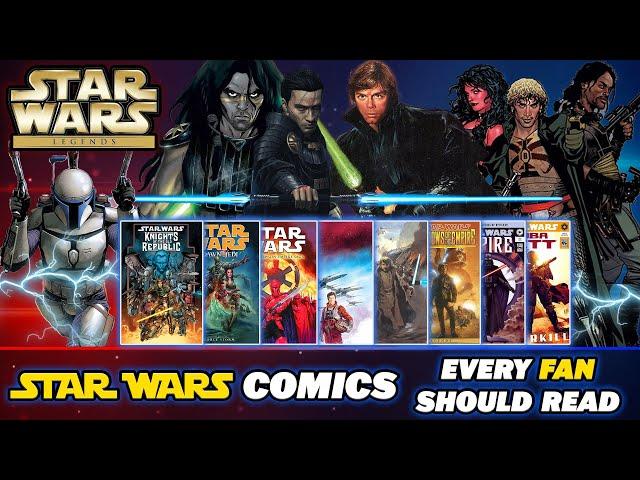 10 ESSENTIAL Star Wars Legends Comic Books EVERY Star Wars Fan Should Read