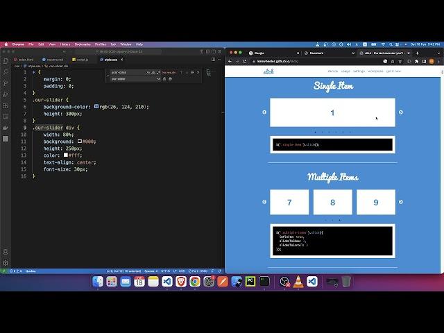 JQuery Lecture 2 |  Slick Slider, Sticky Header, and Back-to-Top Button | Responsive Web Design