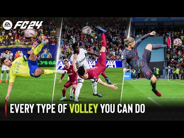 EA SPORTS FC 24 | Every Type Of Volley You Can Do