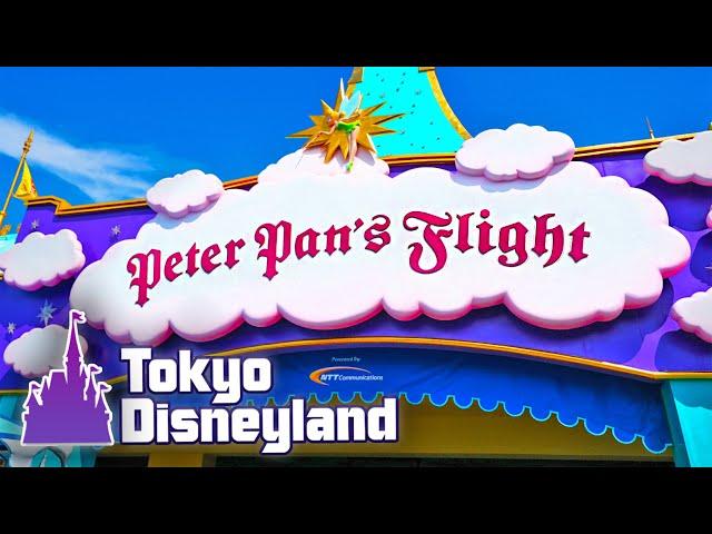 Peter Pan's Flight - Tokyo Disneyland Ride [4K60 POV]