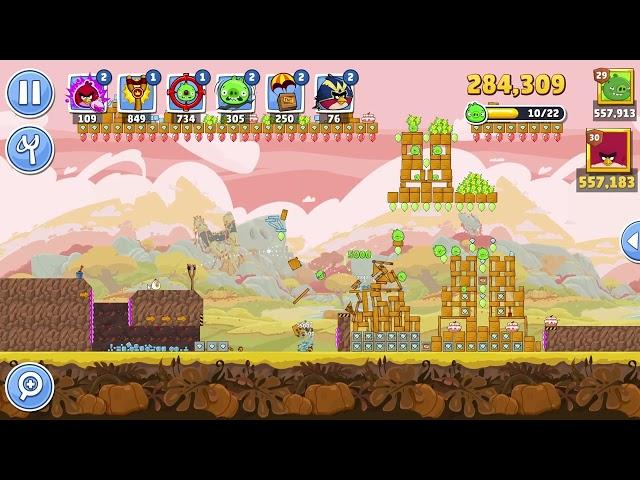 Angry Birds Friends Level 2 Tournament 1452 three stars NO POWER-UP walkthrough 2024-09-26