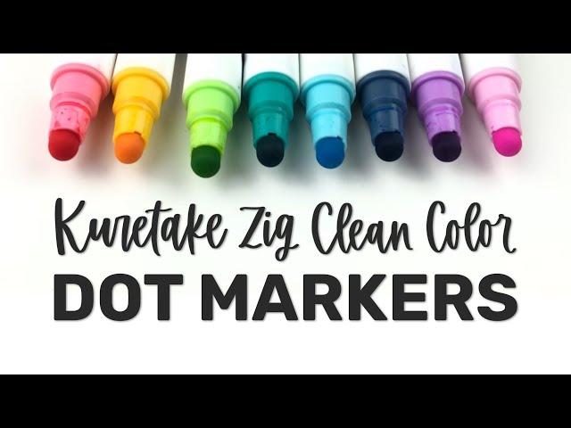 Clean Color Dot Markers Pen Review! For Hand Lettering!