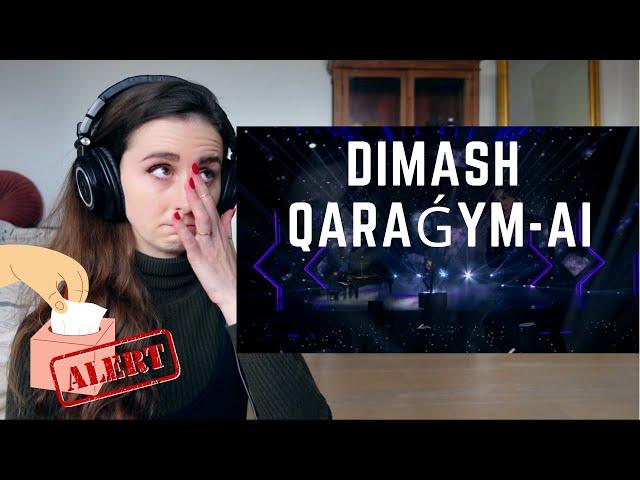 SINGER REACTS TO DIMASH - Qaraǵym-aı (TISSUE ALERT)