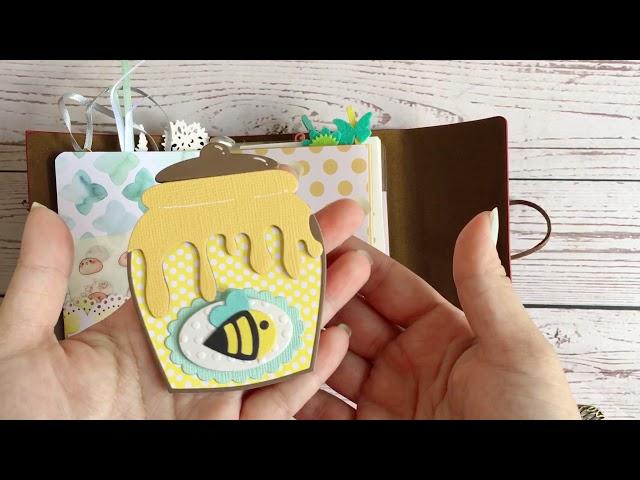 Honey Bee Jar tag