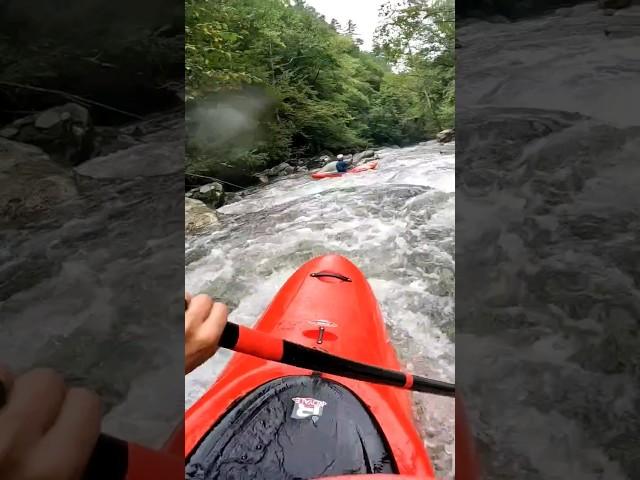 Super creeky Little River TN #schaeferyaks #yakfam #sinkstoelbow #kayaking #fun #friends