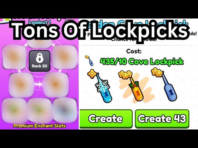 How To Get Tons Of Lockpicks In Pet Simulator 99