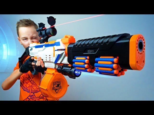 Build Your NERF Blaster Challenge: 4 CRAZY Nerf Modulus Regulator Modifications