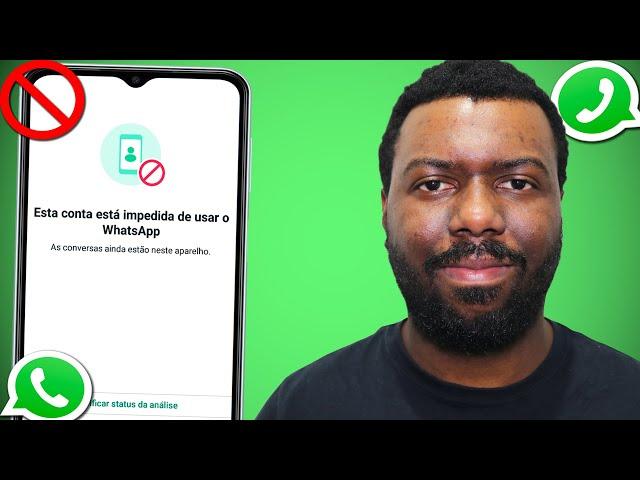 WhatsApp BANIDO! VEJA COMO DESBANIR NÚMERO DO WHATSAPP