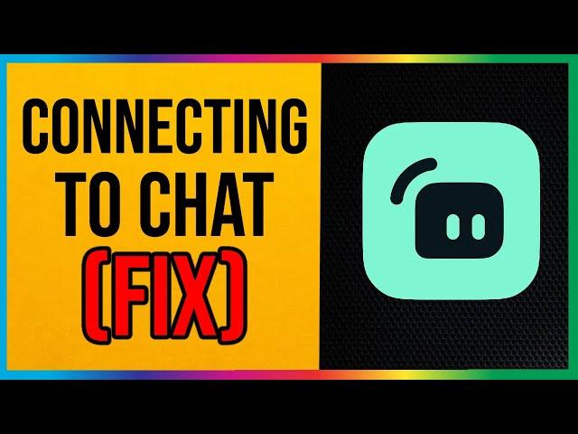 How to FIX Streamlabs Connecting To Chat (2023)