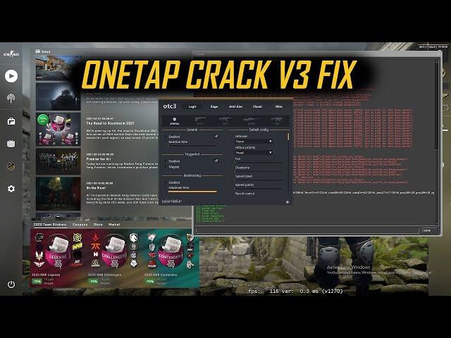 ONETAP V3 CRACK FIX OTCV3 BEST FREE HVH CHEAT WORKING AGAIN!