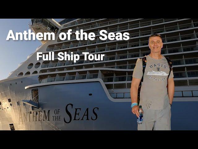 Enjoy a full tour of this Quantum Class ship-- Anthem of the Seas.