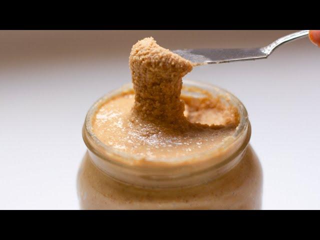 Homemade Peanut Butter Recipe | 3 Ingredient Only