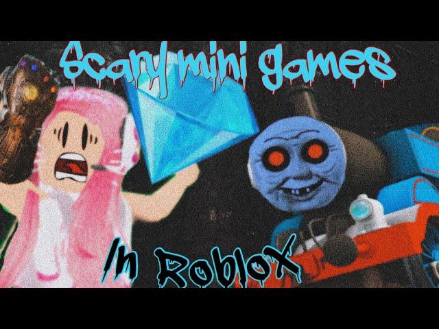 Playing Scary Minigames (Alpha) in Roblox 