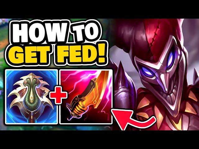 SHACO Jungle how to get ULTRA FED & CARRY!!