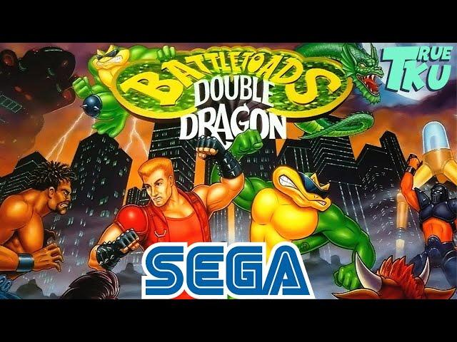 Battletoads & Double Dragon / Лягушки Боевушки и Братья Драконы SEGA! Полное Прохождение!