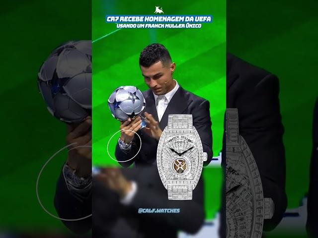 Cristiano Ronaldo de Franck Muller, relógio feito exclusivamente pra ele  | Inscreva-se | #shorts