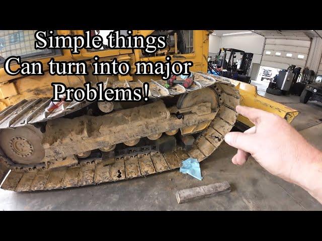 Simple repair on dozer leads to many headaches and we return so broken Harbor Freight tools!