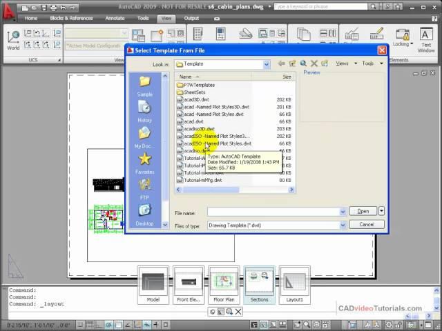 AutoCAD Tutorial - Creating a New Layout