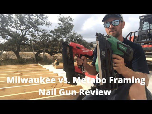 Tool Review: Milwaukee vs. Metabo Cordless Framing Nailer