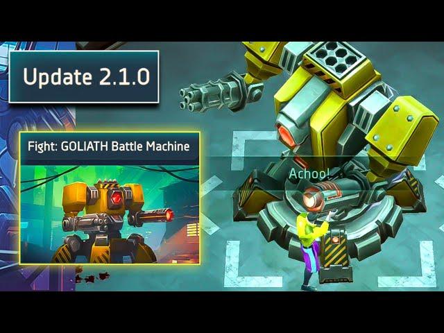 Cyberika - New Update v.2.1.0 | First Epic Boss: GOLIATH | New Items | Season Of Rewards