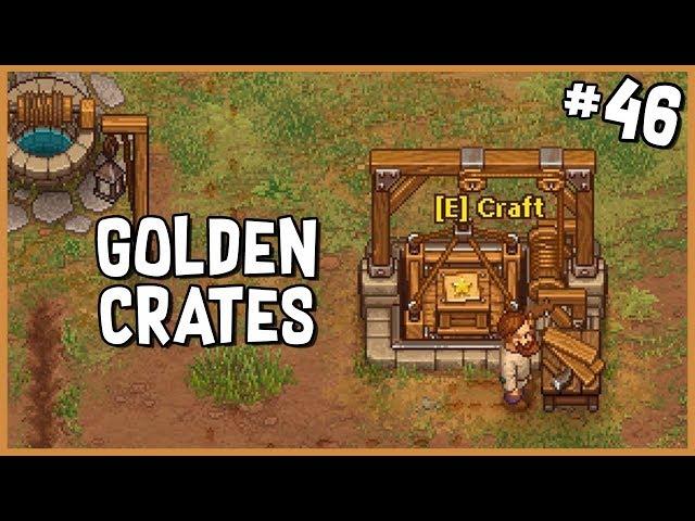  Full Dungeon & Golden Vegetable Crates | Graveyard Keeper Gameplay | Part 46