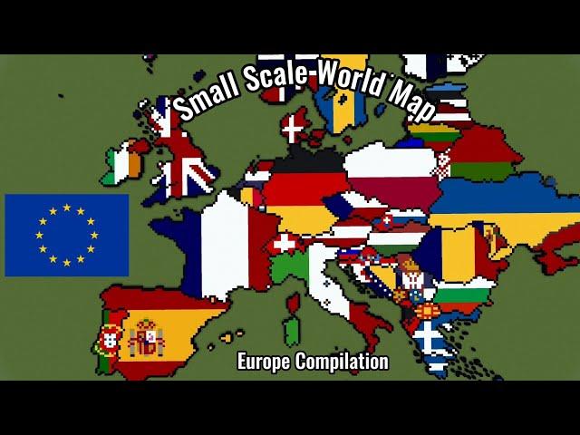 Small Scale in Minecraft Europe Completion