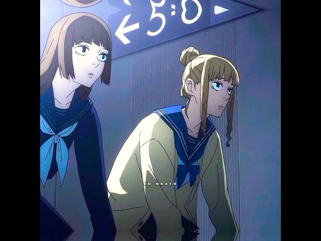 [ Sukuna Kills  Mimiko & Nanako ] ~ geto Daughters  Jjk Episode 15#sukunaedit #animeedits#jjkedit