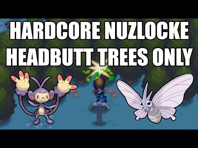 Pokemon HeartGold Hardcore Nuzlocke - Headbutt Tree Pokemon Only! (No items, No overleveling)