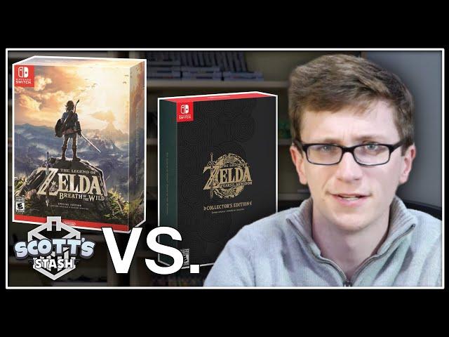 Breath of the Wild vs. Tears of the Kingdom Collector's Editions