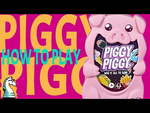 How to Play Piggy Piggy | a set collection card game