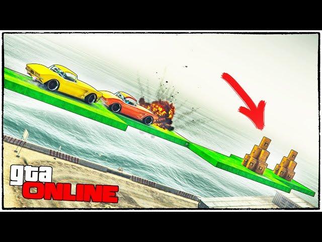 ОБЪЕДЕШЬ ИЛИ ВЗОРВЕШЬСЯ?! ЛАКЕРСКИЕ ГОНКИ ПРОТИВ СКИЛА (НЕТ) В В GTA 5 ONLINE (ГТА 5 ГОНКИ)