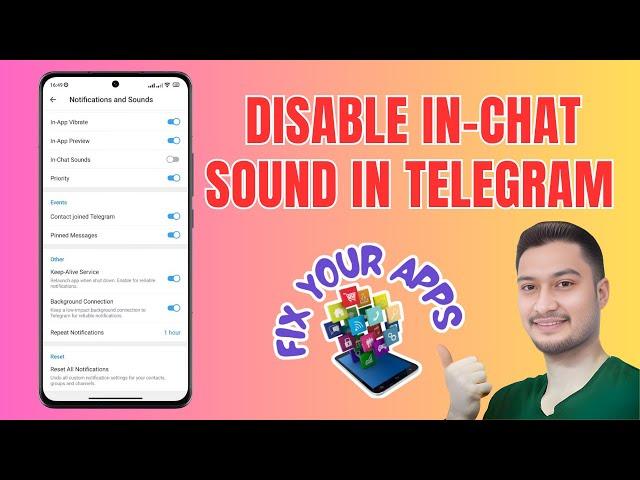 How to Disable the In-chat Sound in Telegram