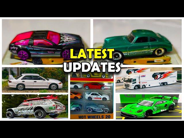 Showcase - Hot Wheels Mainlines, Ultra hots, Multipacks, Mitsubishi Lancer RS Evolution III & More.