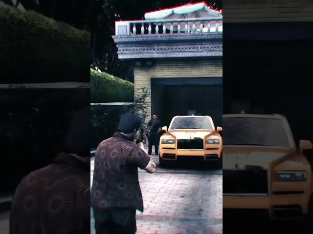 gta5 Michel stole Rolls Royce Cullinan #shorts#viral