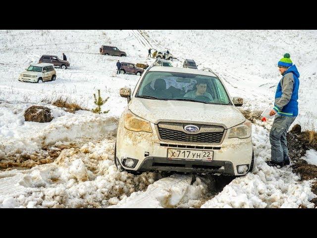 МЫ ОФИГЕЛИ! ПРАДО НЕ МОЖЕТ ЗАЕХАТЬ НИКУДА. Toyota Land Cruiser Prado на снегу