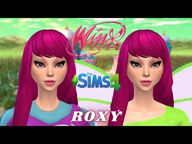 ROXY "WINX CLUB: EPISODE 1" (+ CC Links) // The Sims 4: Create A Sim