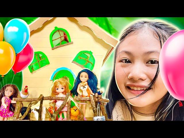 Birthday party at Bug's Treehouse ! Barbie storytime 