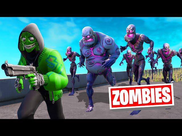 ESCAPE The ZOMBIE APOCALYPSE In FORTNITE!