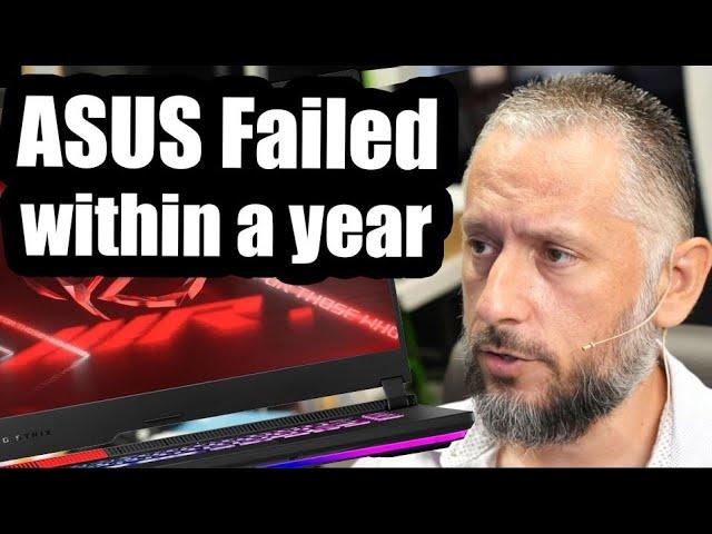 Expensive ASUS G513QY ROG Strix Laptop Repair - Fails within a year