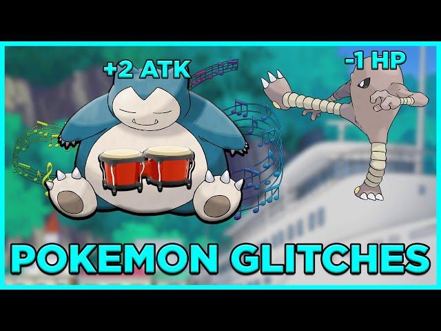 Broken GLITCHES in Pokemon