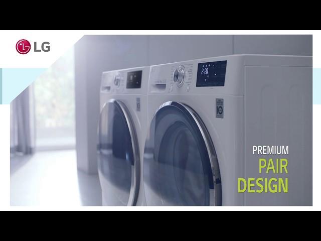 LG DUAL Inverter Heat Pump™ Dryer – Flexible Matching Options