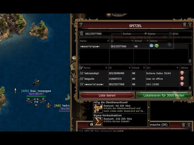 Seafight Ultra Server - Destroying of German Chatfighters