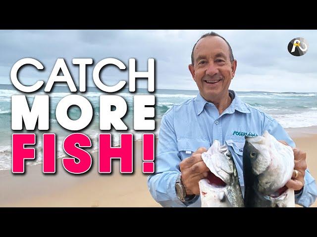 Beach Fishing BASICS That I Practice - Catch Dinner in ONE HOUR!