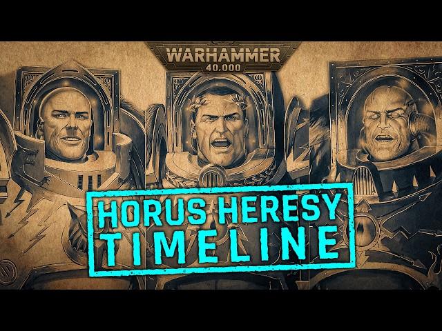 The Horus Heresy Timeline | Warhammer 40k Lore